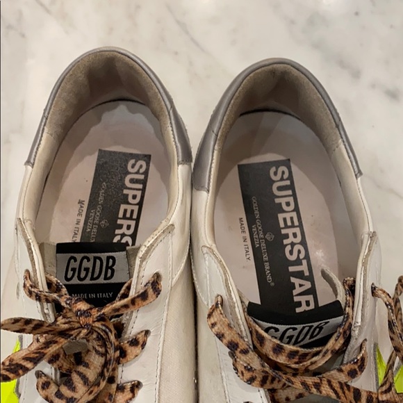 Golden Goose Superstar leopard yellow sneaker - Picture 7 of 7